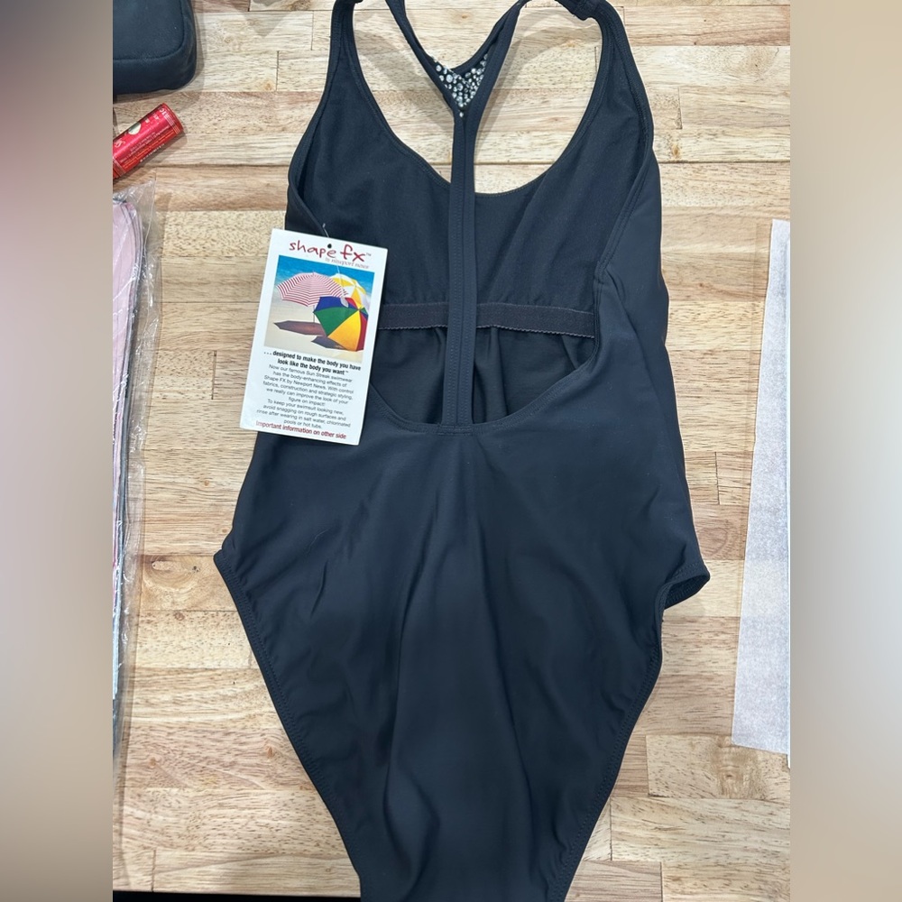 Sun Streak‎ Swimsuit Womens 8  Beach One Piece Newport News